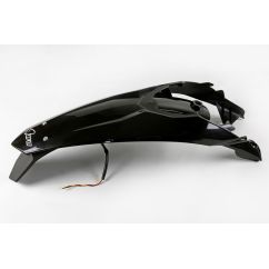 Garde-boue arrière + support de plaque avec feu UFO KTM