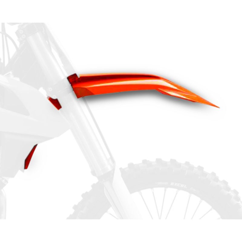 Garde-boue avant POLISPORT orange KTM SX85 Garde-boue avant POLISPORT orange KTM SX85