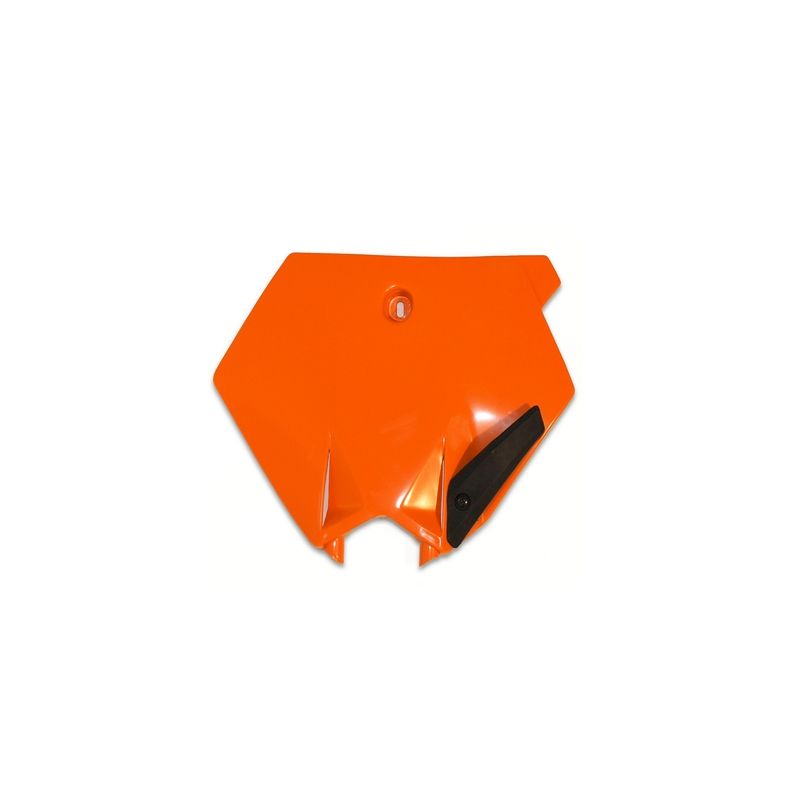Plaque numéro frontale UFO orange KTM SX85 Plaque numéro frontale UFO orange KTM SX85