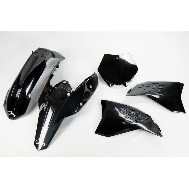 Kit plastique UFO noir KTM Kit plastique UFO noir KTM