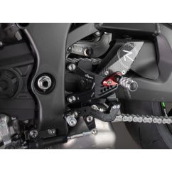 Commandes reculées réglables LIGHTECH repliables - sélection inversée