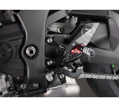 Commandes reculées réglables LIGHTECH repliables - sélection inversée