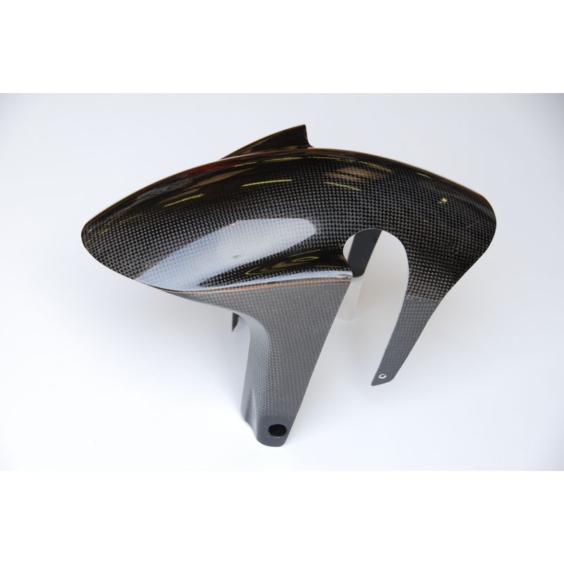 Garbe-boue avant LIGHTECH carbone brillant