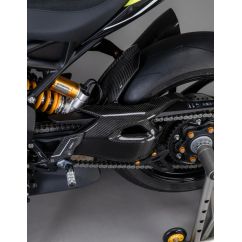 Garde-boue arrière LIGHTECH - carbone brillant