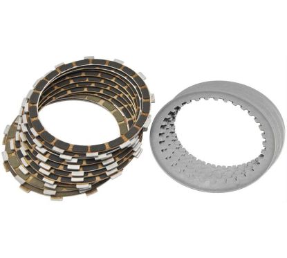 Kit disques garnis + lisses d'embrayage BARNETT