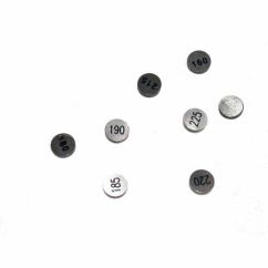 Coffret de pastilles de soupapes TOURMAX Ø29mm - Lot de 20 pièces (2 de chaque épaisseur)