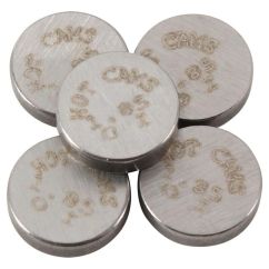 Pastilles de soupape HOT CAMS Ø7,48x1,85mm - jeu de 5 Pastilles de soupape HOT CAMS Ø7,48x1,85mm - jeu de 5