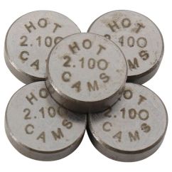 Pastilles de soupape HOT CAMS Ø7,48x2,10mm - jeu de 5 Pastilles de soupape HOT CAMS Ø7,48x2,10mm - jeu de 5