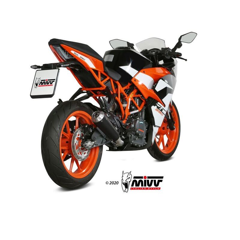 Silencieux MIVV X-M1 - Steel Black/inox KTM Silencieux MIVV X-M1 - Steel Black/inox KTM