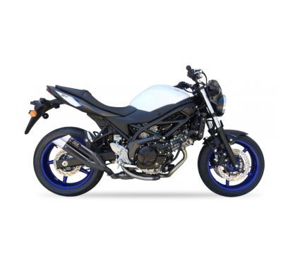 Silencieux IXIL Dual Hyperlow L3XB inox noir / alu - Suzuki SV650S - XS8333XB