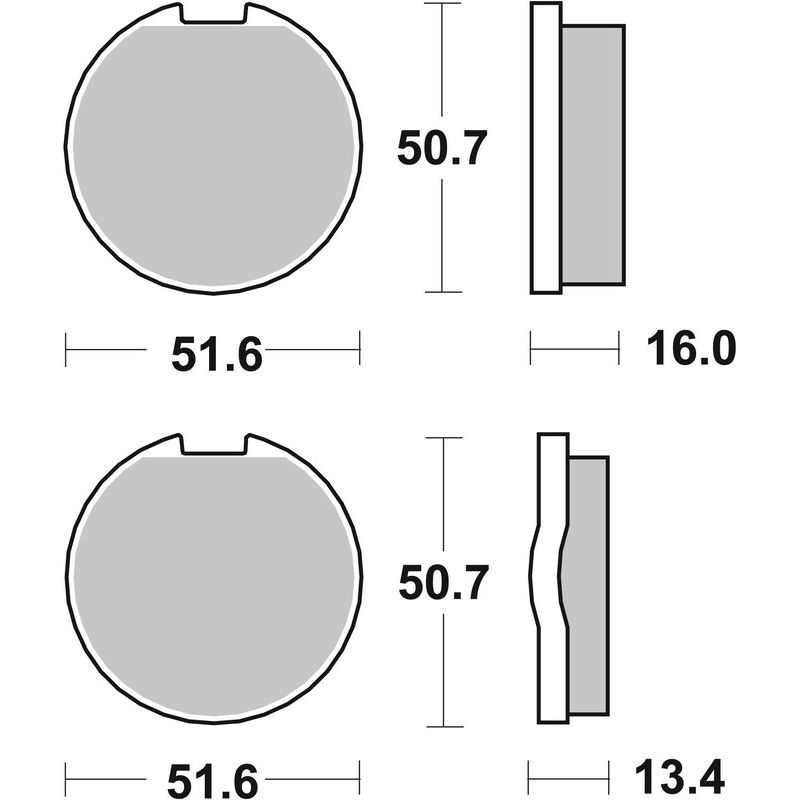 Plaquettes de frein BREMBO route carbone céramique - 07KA0328 Plaquettes de frein BREMBO route carbone céramique - 07KA0328
