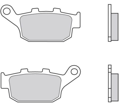 Plaquettes de frein BREMBO Scooter carbone céramique - 07029
