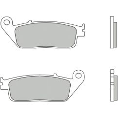 Plaquettes de frein BREMBO Scooter carbone céramique - 07074CC