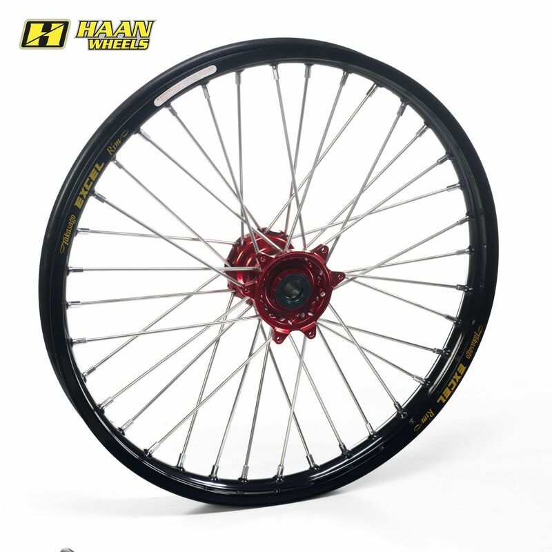Roue avant complète HAAN WHEELS SM Tubeless - 17x3,50x36T Roue avant complète HAAN WHEELS SM Tubeless - 17x3,50x36T