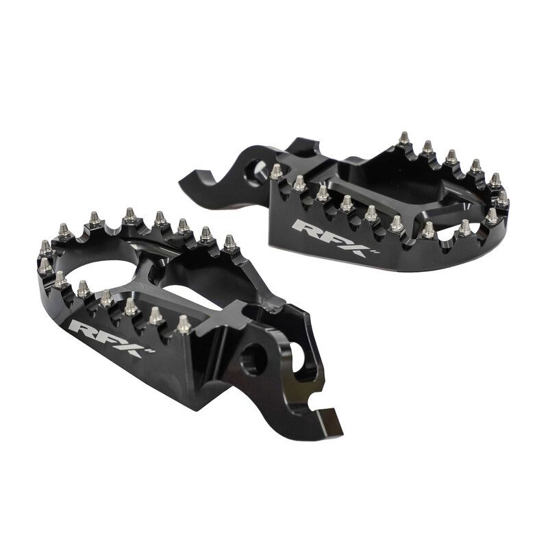 Repose-pieds RFX Pro Series aluminium CNC - noir Repose-pieds RFX Pro Series aluminium CNC - noir