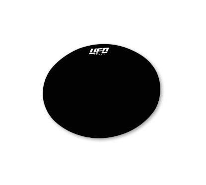Planche adhésive ovale UFO noir