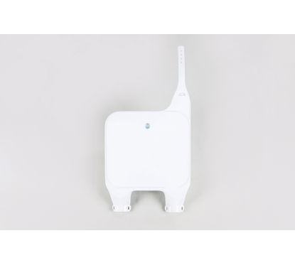 Plaque numéro frontale UFO blanc Honda CR125R/250R/500R