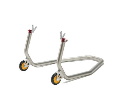 Béquille de stand LIGHTECH - Arrière - supports "V" - Inox