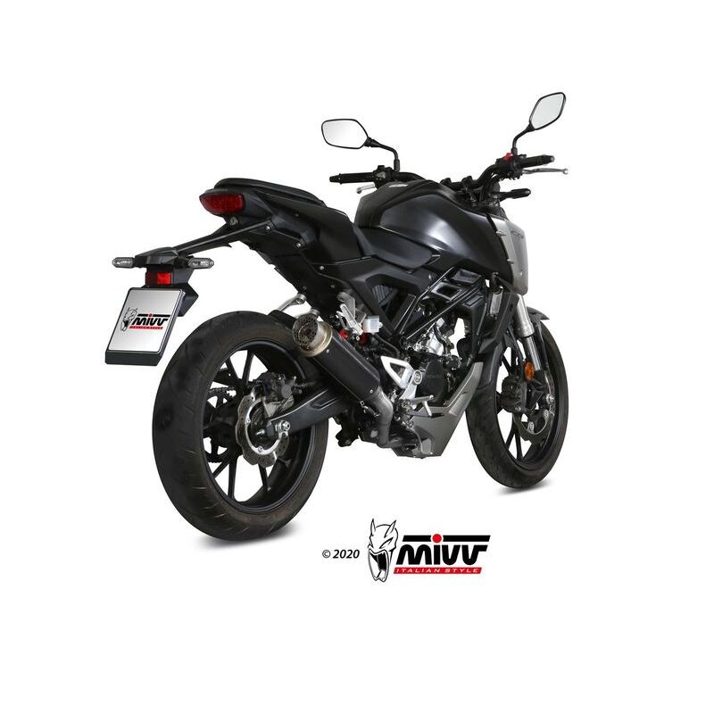 Ligne complète MIVV GP Pro - noir Ligne complète MIVV GP Pro - noir