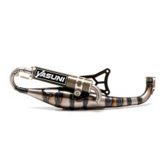 Pot d'échappement YASUNI Carrera 16/07 Carbone - Kevlar Minarelli 70cc Homologué