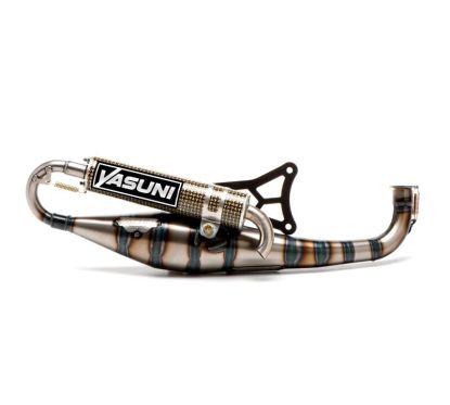 Pot d'échappement YASUNI Carrera 16/07 Carbone - Kevlar Minarelli 70cc Homologué