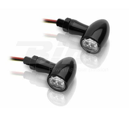 Clignotants LED V-PARTS 12V alu noir