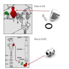 Pion Handbrake Universel à VIS pour système double frein