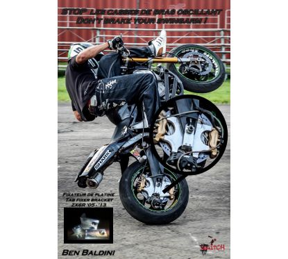 Fixateur de platine ZX6R 636 2005-2013