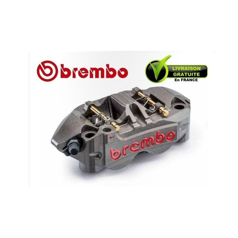 ETRIER BREMBO RADIAL MONOBLOC GAUCHE P4 34/34 ENTRAXE 108MM
