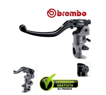 MAITRE-CYLINDRE BREMBO EMBRAYAGE RADIAL PR19 RCS LEVIER LONG REPLIABLE