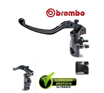 MAITRE-CYLINDRE BREMBO EMBRAYAGE RADIAL PR16X18 CNC LEVIER LONG REPLIABLE