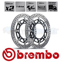 2x Disques SUPERBIKE / MOTOGP - BREMBO T.DRIVE 2x Disques SUPERBIKE / MOTOGP - BREMBO T.DRIVE
