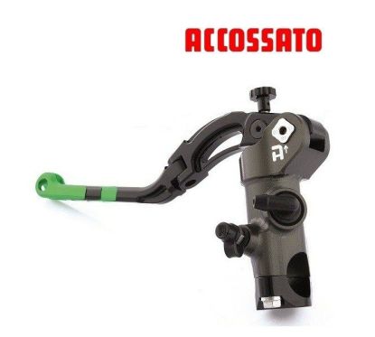 Maitre Cylindre PRS EVO ACCOSSATO Embrayage CNC 16x15-16-17 avec Levier Repliable