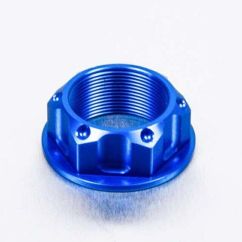 Écrou supérieur de té de fourche en aluminium