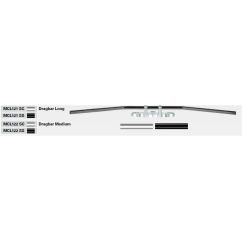 Guidons en acier 22 mm (7/8")