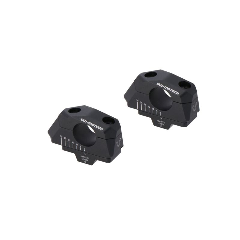 Rehausseurs ajustables pour guidons de 28 mm de diamètre
