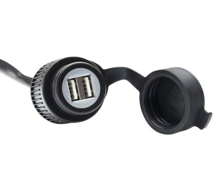 Port de charge double USB avec faisceau de câbles