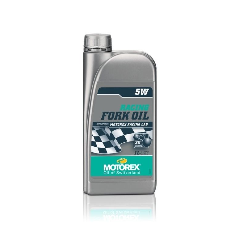 Huile de fourche MOTOREX Racing Fork Oil - 5W - 1L (x6)