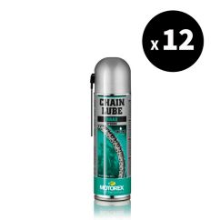 Lubrifiant chaîne MOTOREX Chainlube Road Strong - spray 500ml (x12)