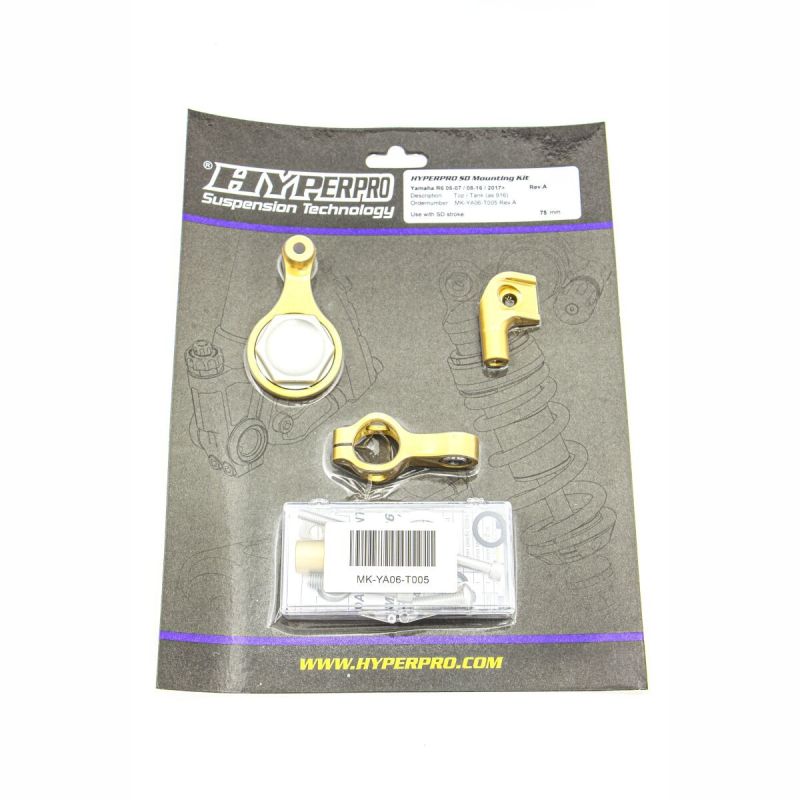 SD MOUNT. KIT GOLD YAMAHA YZF 