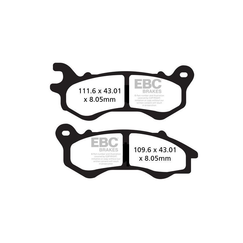 Plaquettes de frein Scooter "SFA"