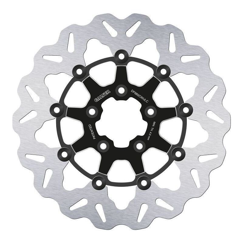 BRAKE DISC FLOAT WAVE BLACK CO