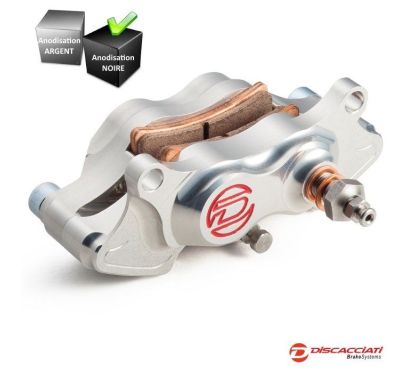 Etrier AR Axial 84mm DISCACCIATI - 4P - CNC - Noir