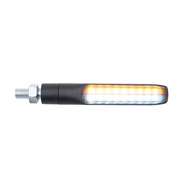 Clignotants+Feu avant LIGHTECH Led plastique ABS noir