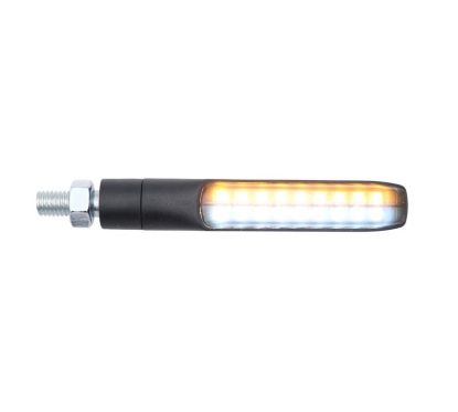 Clignotants+Feu avant LIGHTECH Led plastique ABS noir