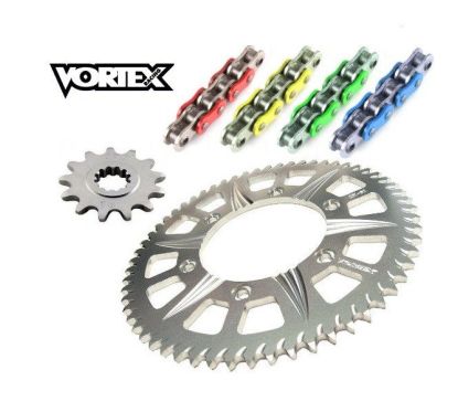 Kit Chaine STUNT - 15x60 - CB900 F HORNET 02-06 HONDA Chaine Or
