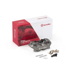 Etrier de frein avant gauche BREMBO P4 noir Ø32mm