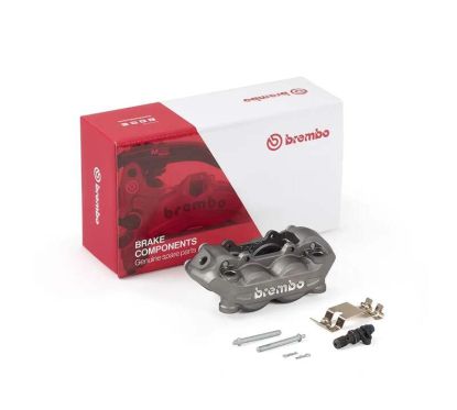 Etrier de frein avant gauche BREMBO P4 noir Ø32mm