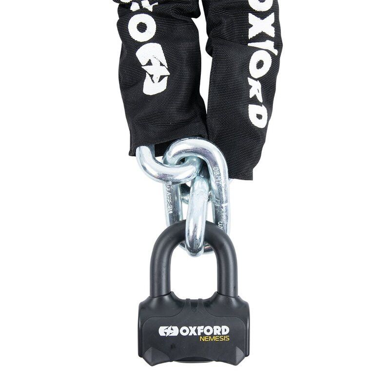 Chaîne antivol avec cadenas OXFORD Chain Lock 16mm Chaîne antivol avec cadenas OXFORD Chain Lock 16mm