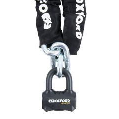 Chaîne antivol avec cadenas OXFORD Chain Lock 16mm Chaîne antivol avec cadenas OXFORD Chain Lock 16mm